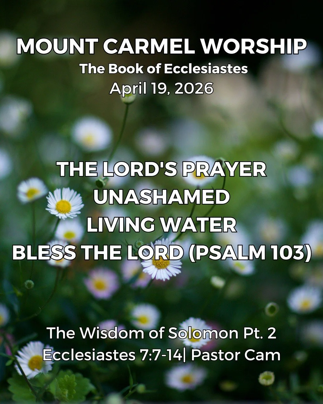 Tomorrow we gather!
Come ready to worship and expect God to move.