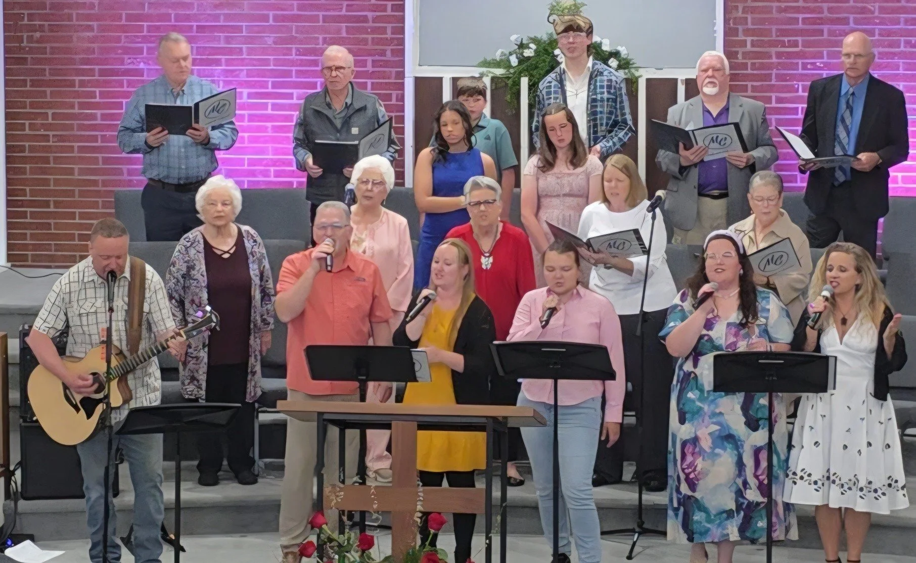 Grateful for those who faithfully serve and lead us in worship each week. 🎶🙌