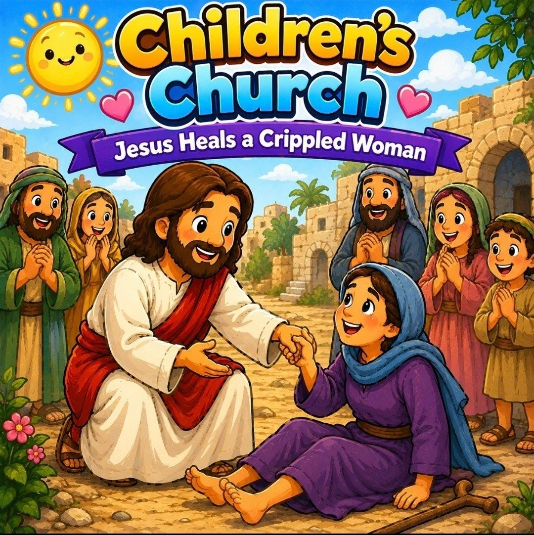 This week in Children's Church we'll learn that Jesus helped and healed because it was the right thing to do and that Jesus does what&rsquo;s right no matter what.