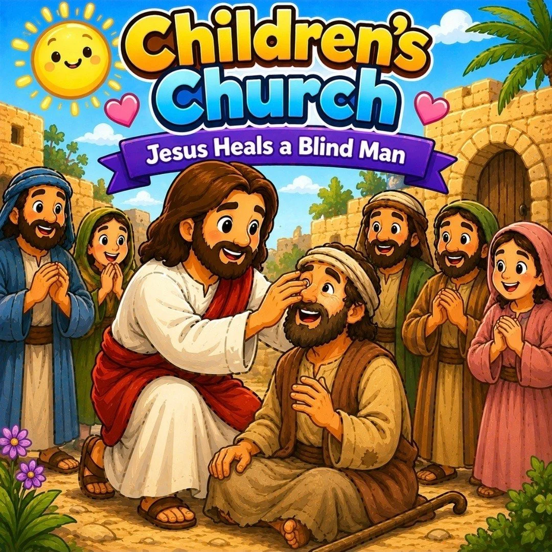 This week in Children&rsquo;s Church, we'll learn that Jesus sees our needs and has the power to heal
