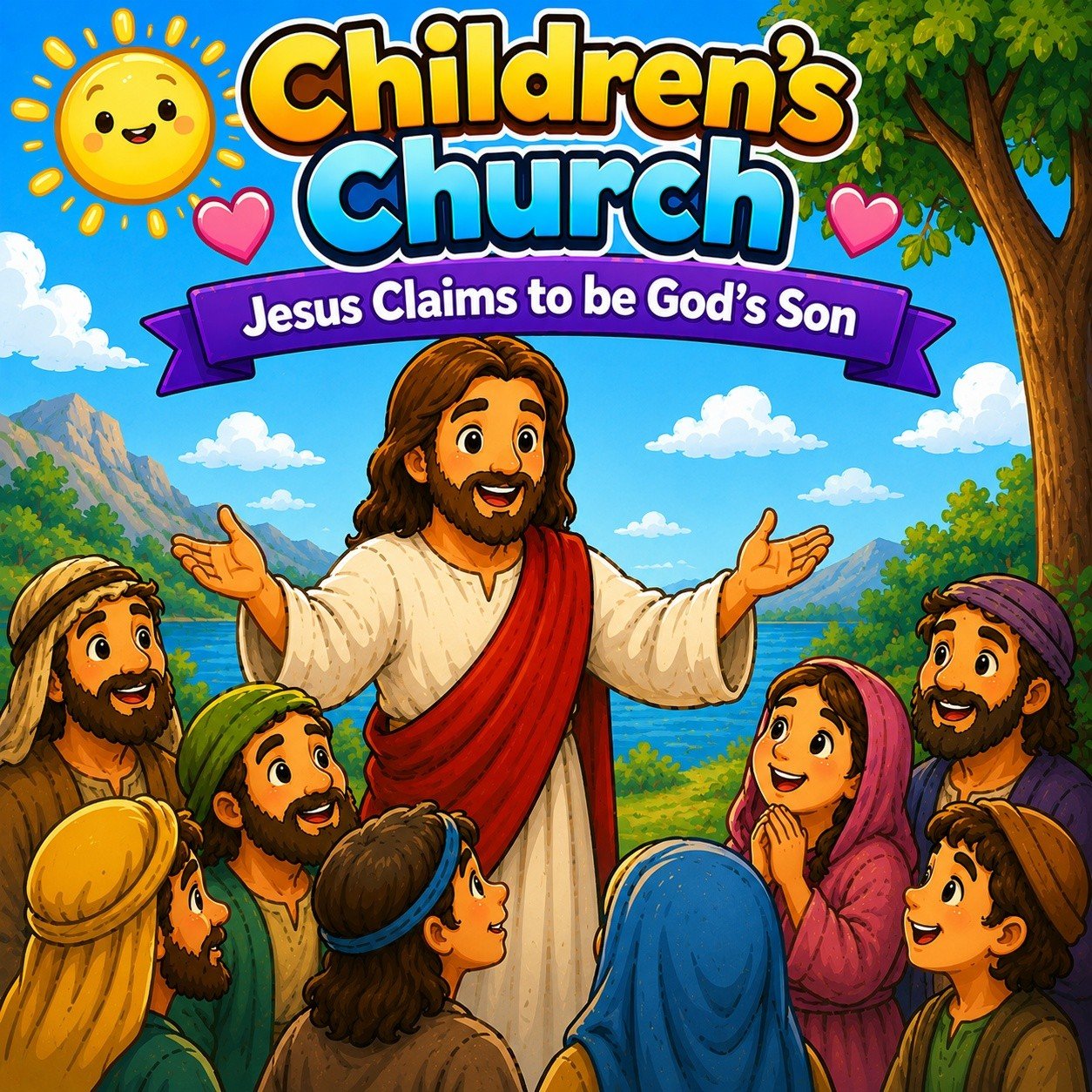 This Sunday in Children&rsquo;s Church, we'll learn that Jesus is God&rsquo;s Son. What an amazing truth for little hearts!