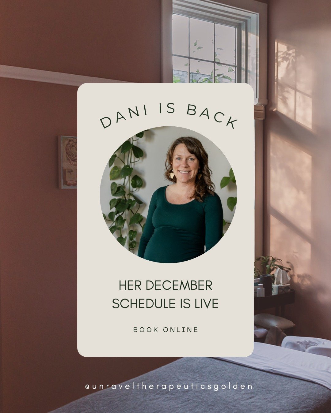 ✨ Dani's December Availability Is OPEN! ✨

If you&rsquo;ve been wondering where I disappeared to on the booking site&hellip;
Well, let&rsquo;s just say November was FULL. Full on with family times and a bit of fun! 

So yes &mdash; I&rsquo;ve been a 