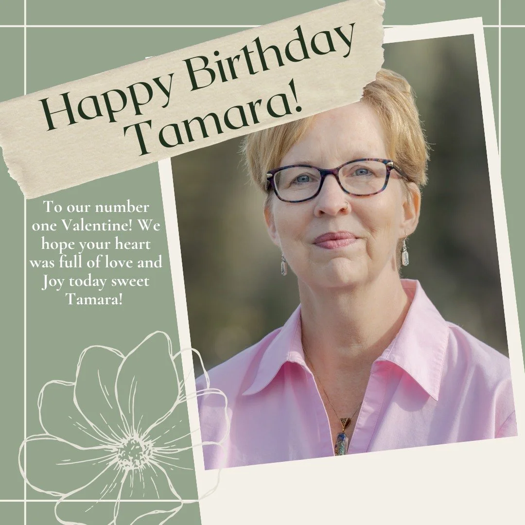 Happy Belated Birthday to our kind, musical, creative and oh so sweet Tamara! She is a valentines born beauty and it shows in her big kind heart!  We are wishing you so much love and joy this long weekend.