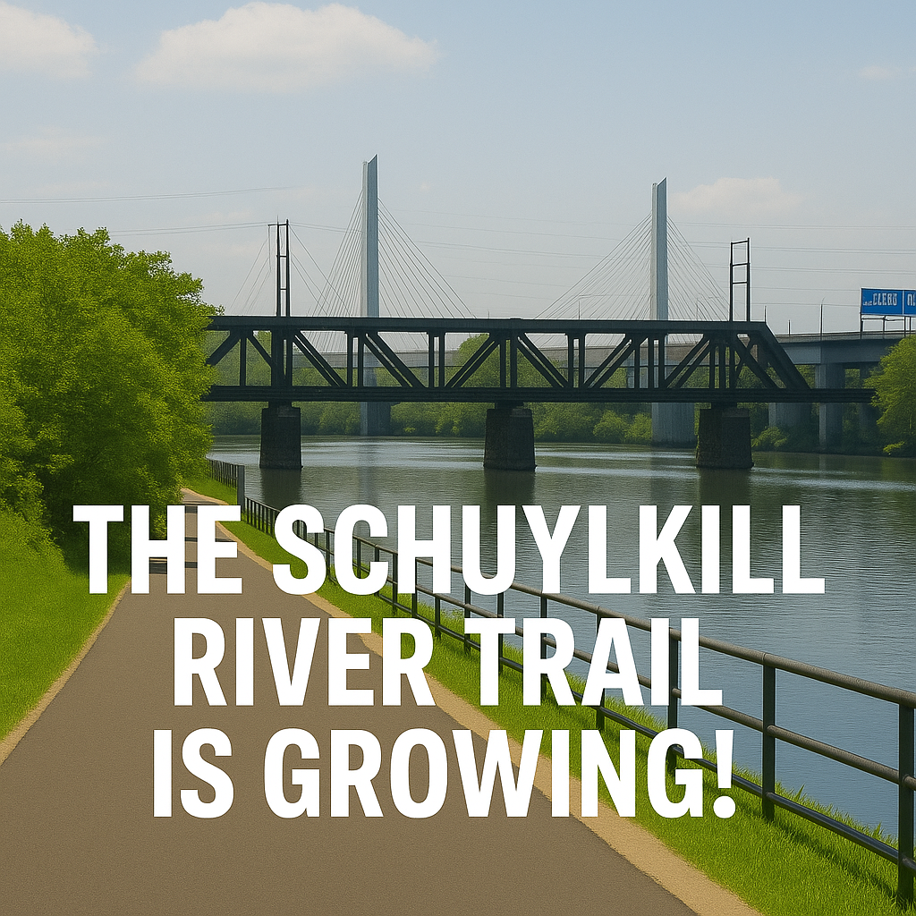 Schuylkill River Trail expands to Grays Ferry With 650-foot cable bridge