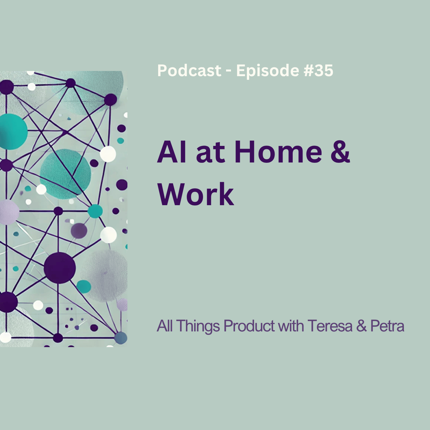 AI At Home And Work - All Things Product Podcast with Teresa Torres &amp; Petra Wille