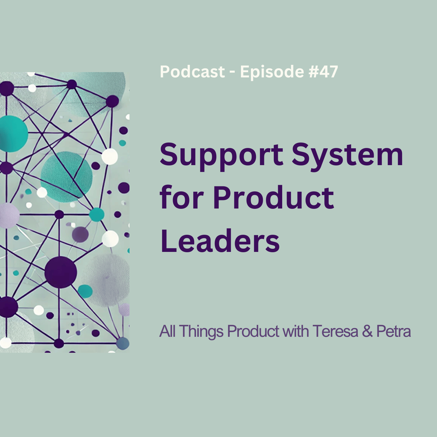 Support System for Product Leaders - All Things Product Podcast with Teresa Torres &amp; Petra Wille