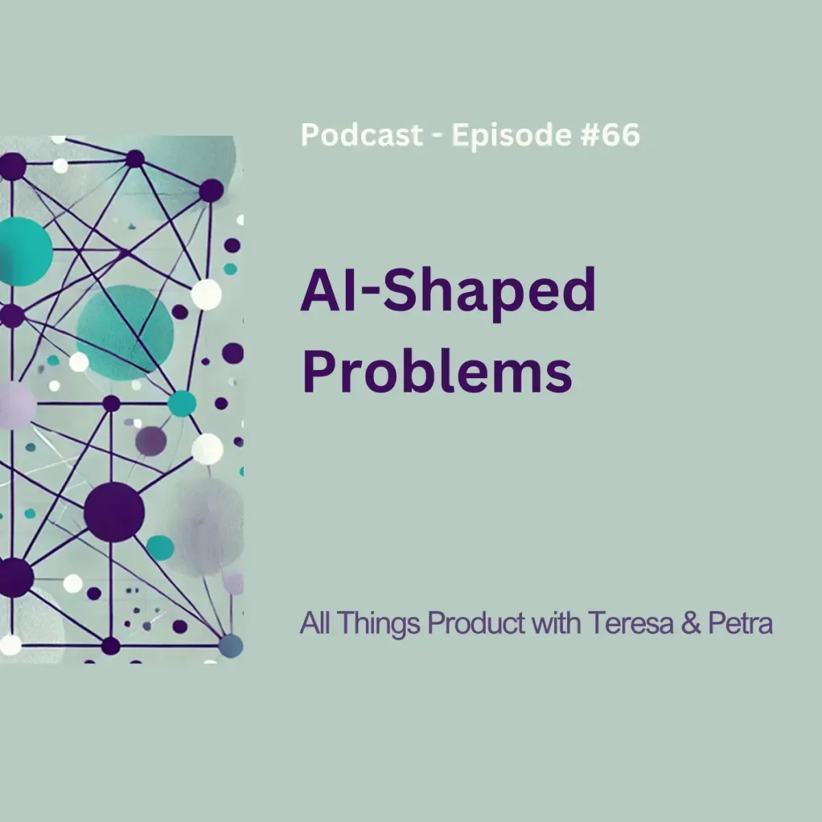 AI-Shaped Problems - All Things Product Podcast with Teresa Torres &amp; Petra Wille