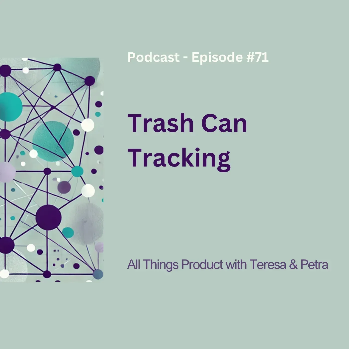 Trash Can Tracking - All Things Product Podcast with Teresa Torres &amp; Petra Wille