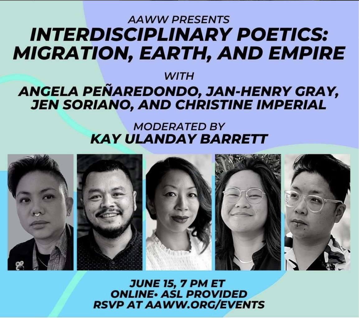 VIDEO: AAWW Panel on Interdisciplinary Poetics