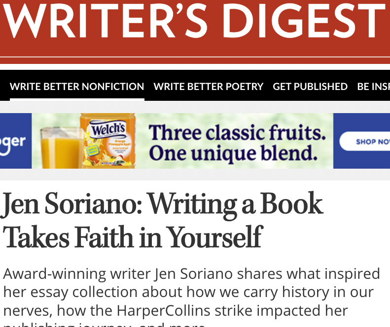 Interview: Writer's Digest Author Spotlight