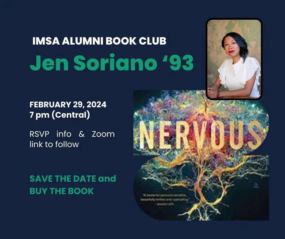 NERVOUS Book Discussion with IMSA Alumni Association