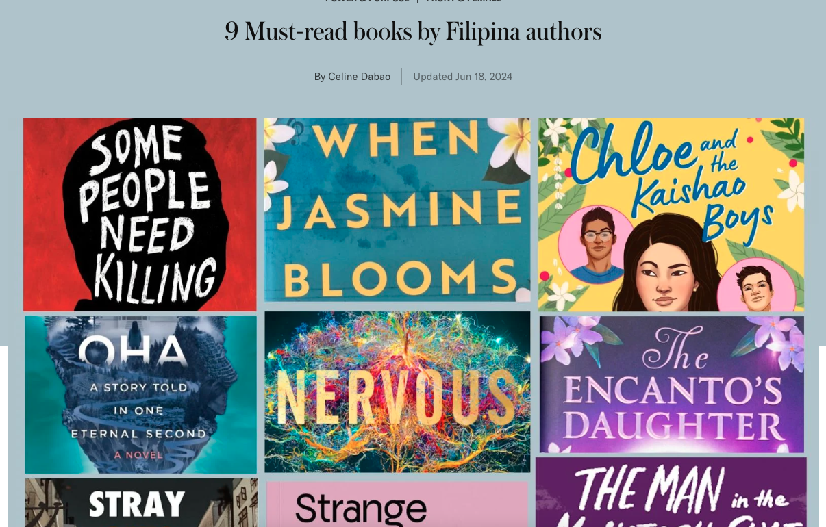 TATLER ASIA: 9 Must Read Books By Filipina Authors