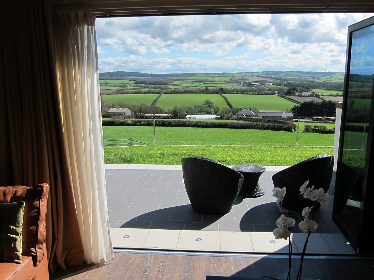 Stargazey Luxury apartment for two in Cornwall with copper airspa