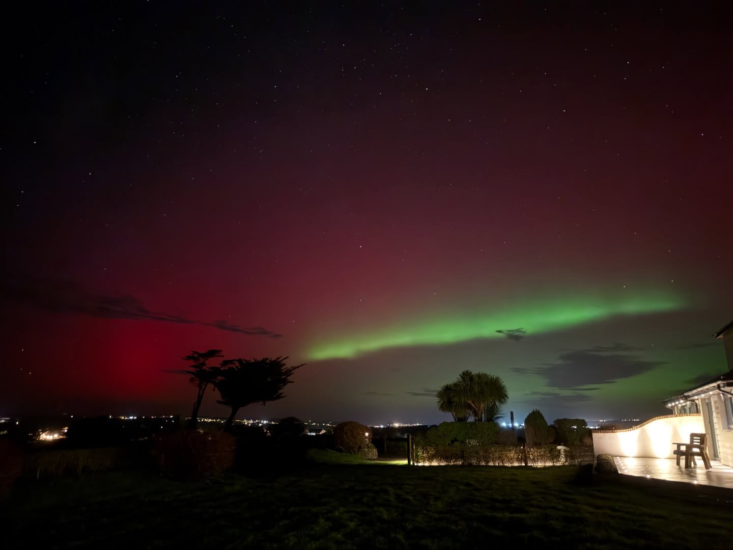 Tonight&rsquo;s Nothern Lights over Bude

#auroraborealis #auroraborealiscornwall #northernlights #northernlightscornwall #bude