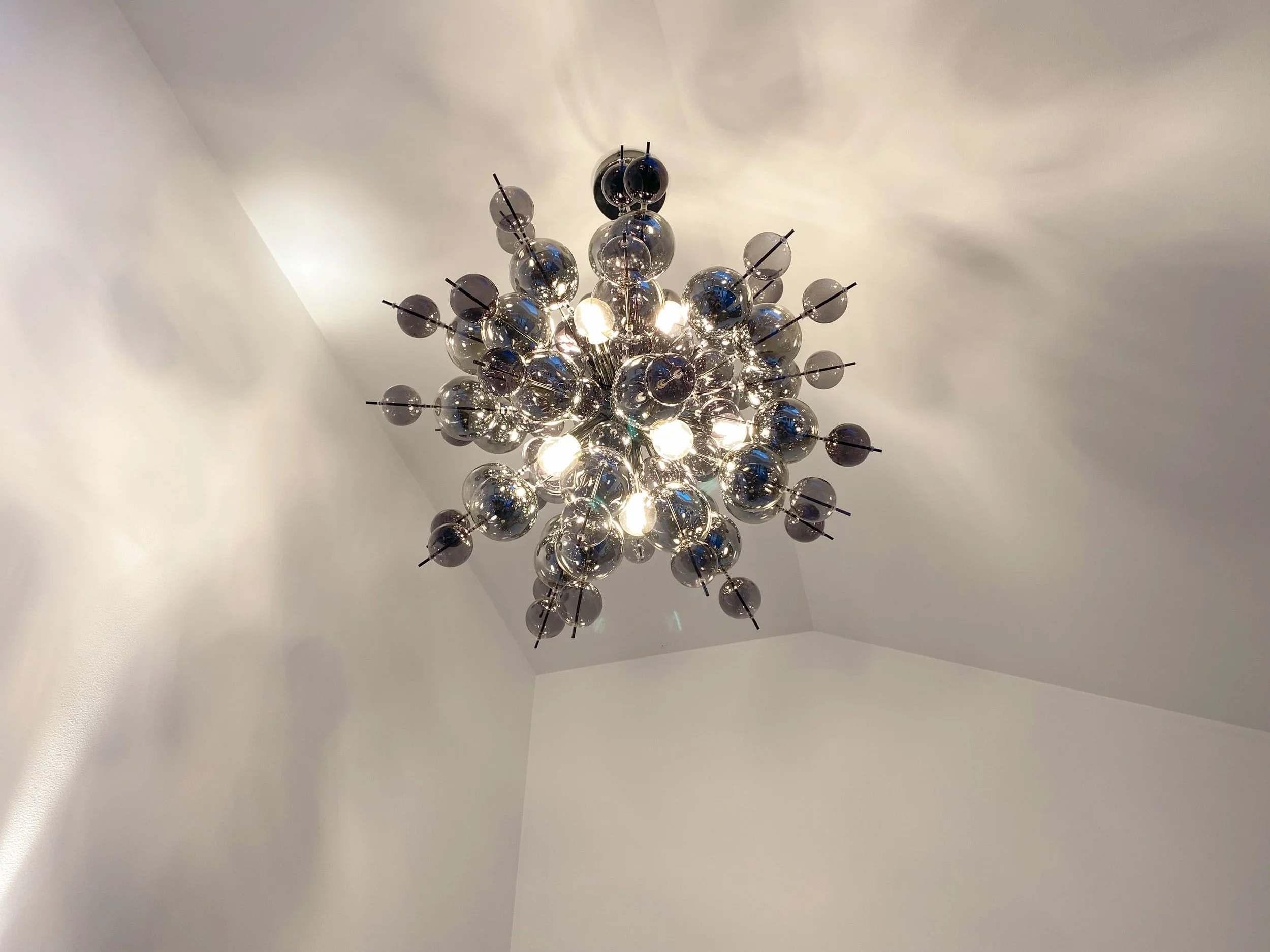 Feature light fitting in The View apartment for two