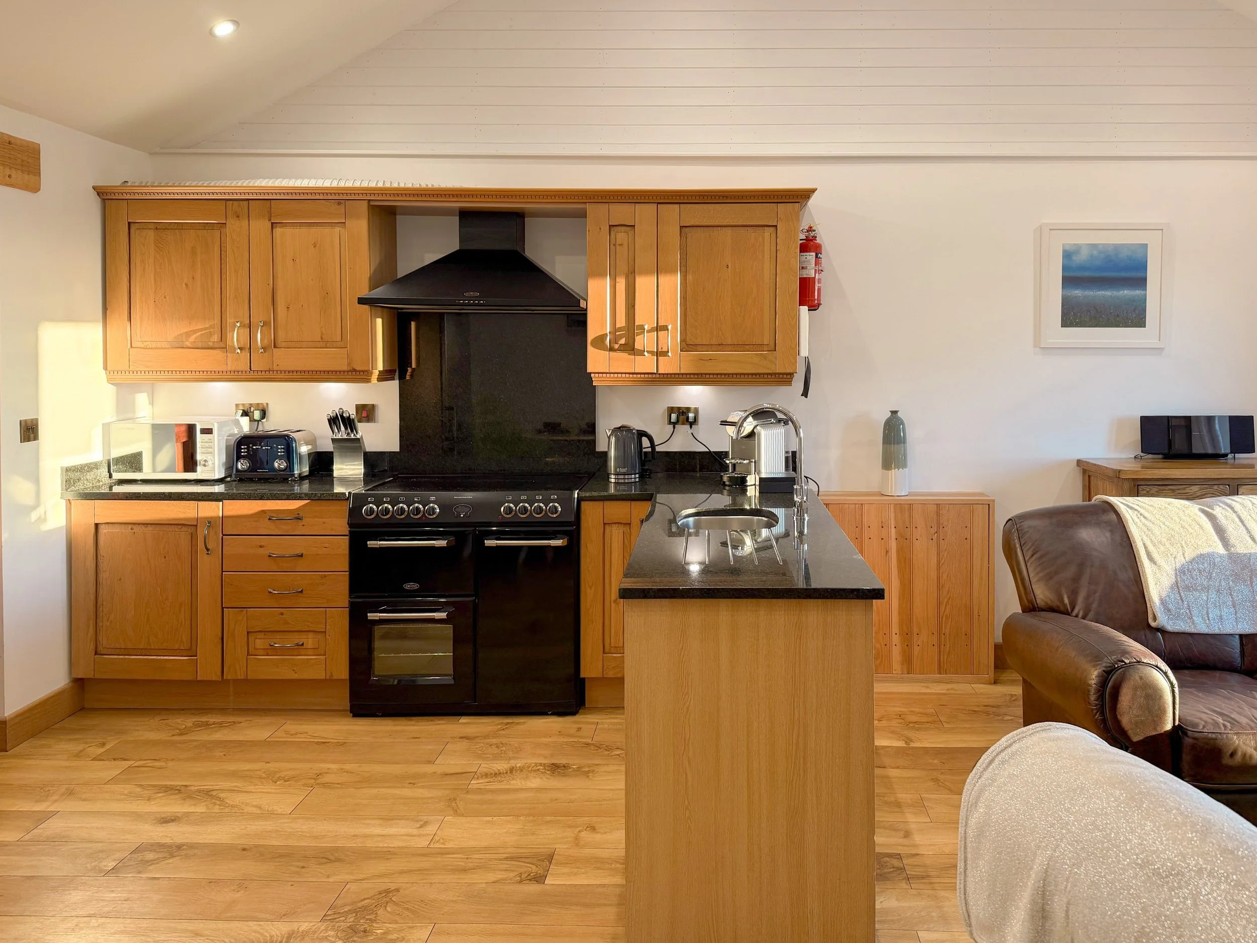 Self-catering kitchen in Dewdrop Dairy
