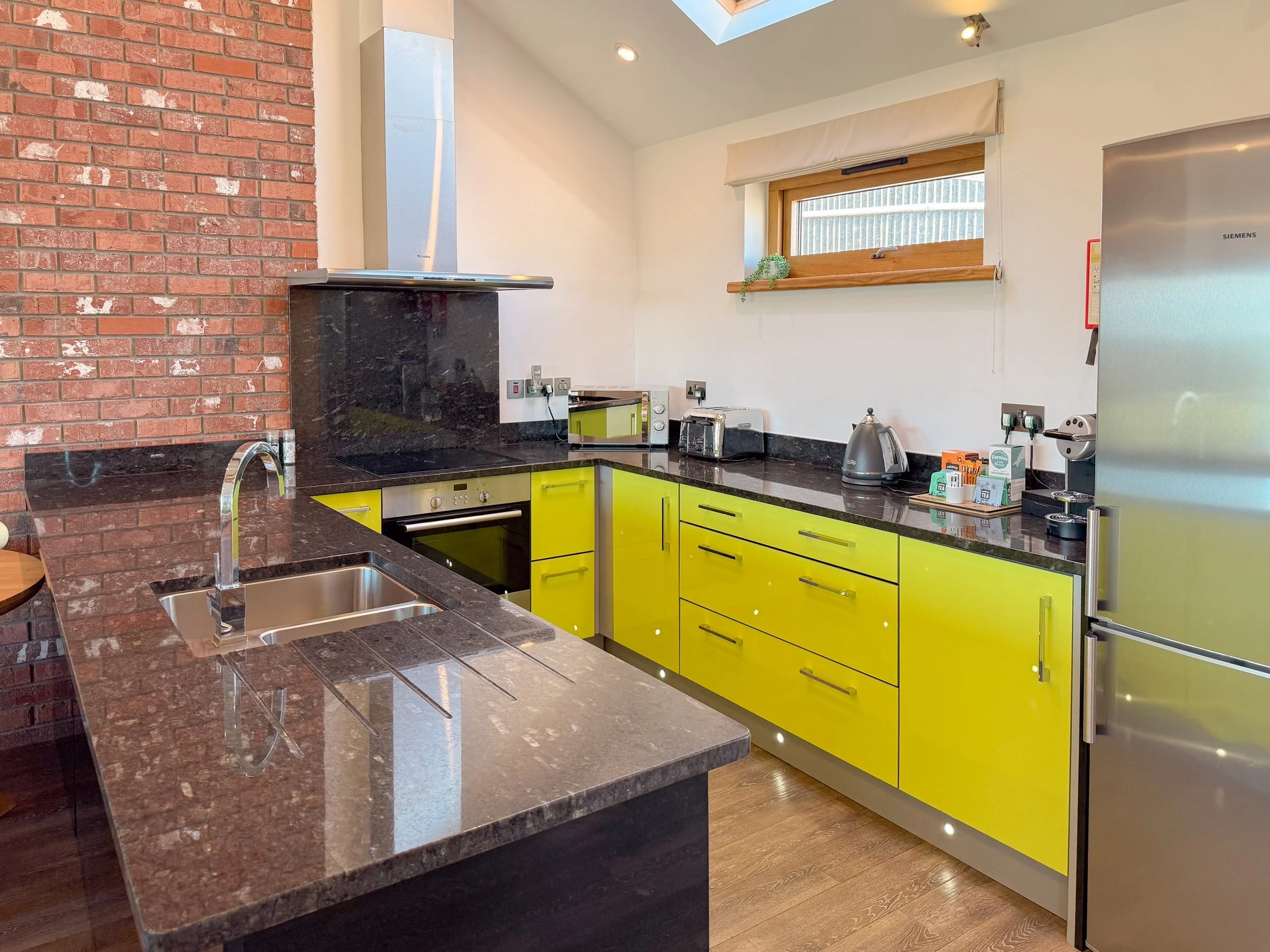 Open plan kitchen for two in Moonshine