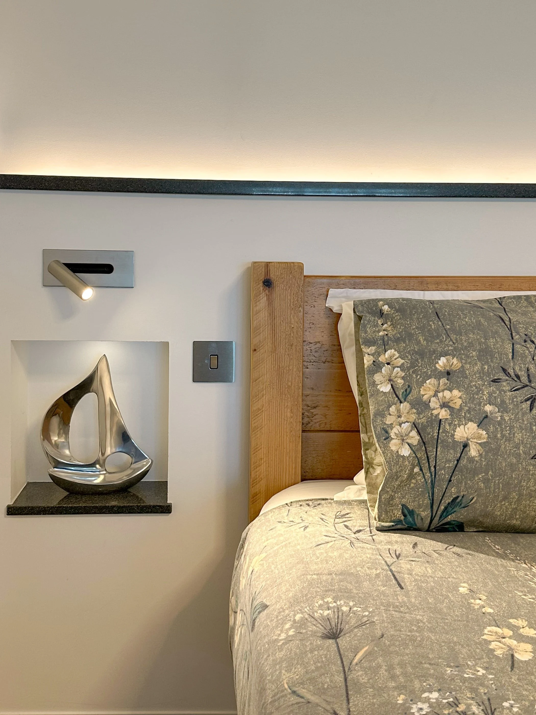 Bedside night light and ambient lighting