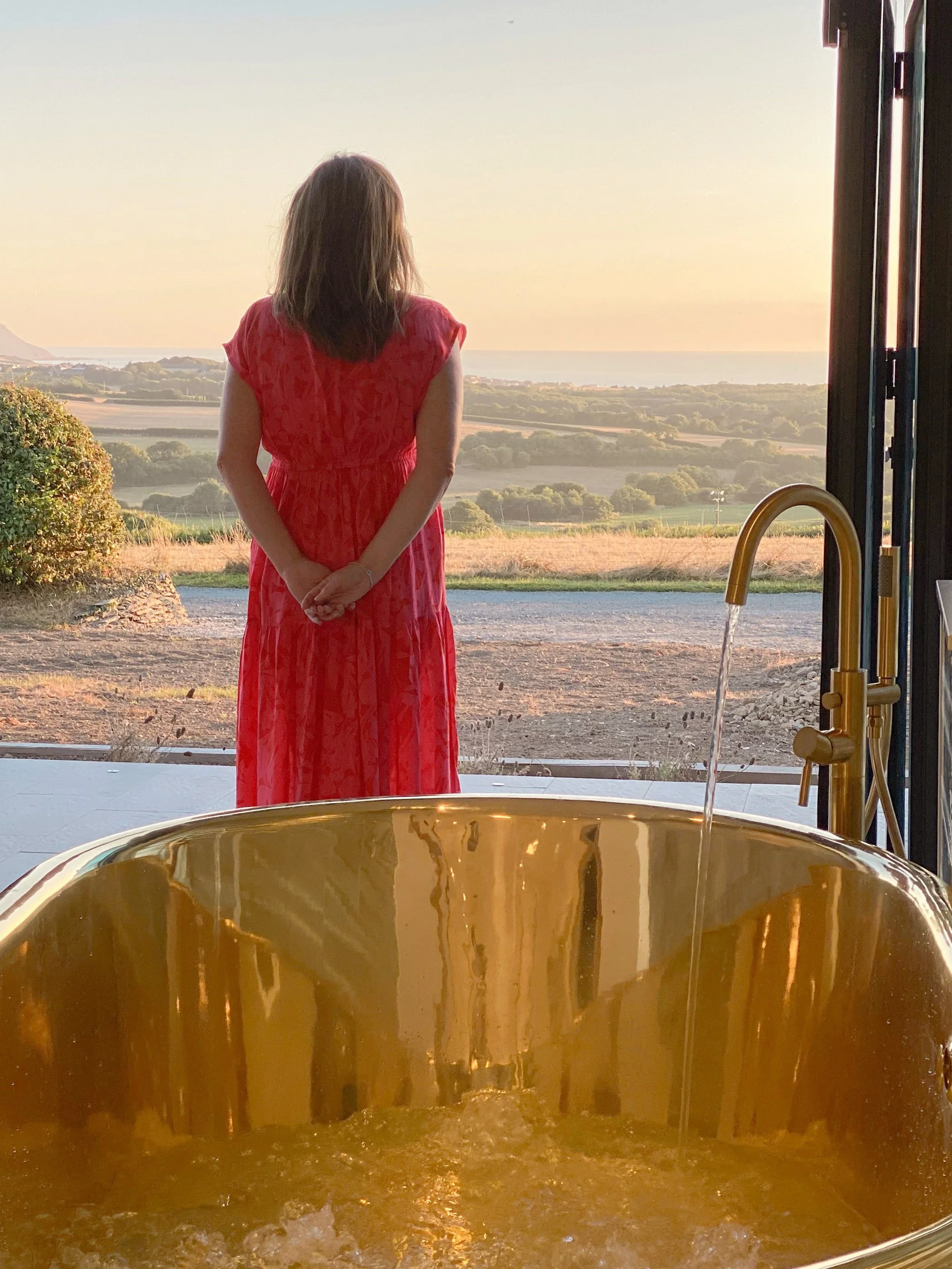 View from the air-spa bath in The View apartment