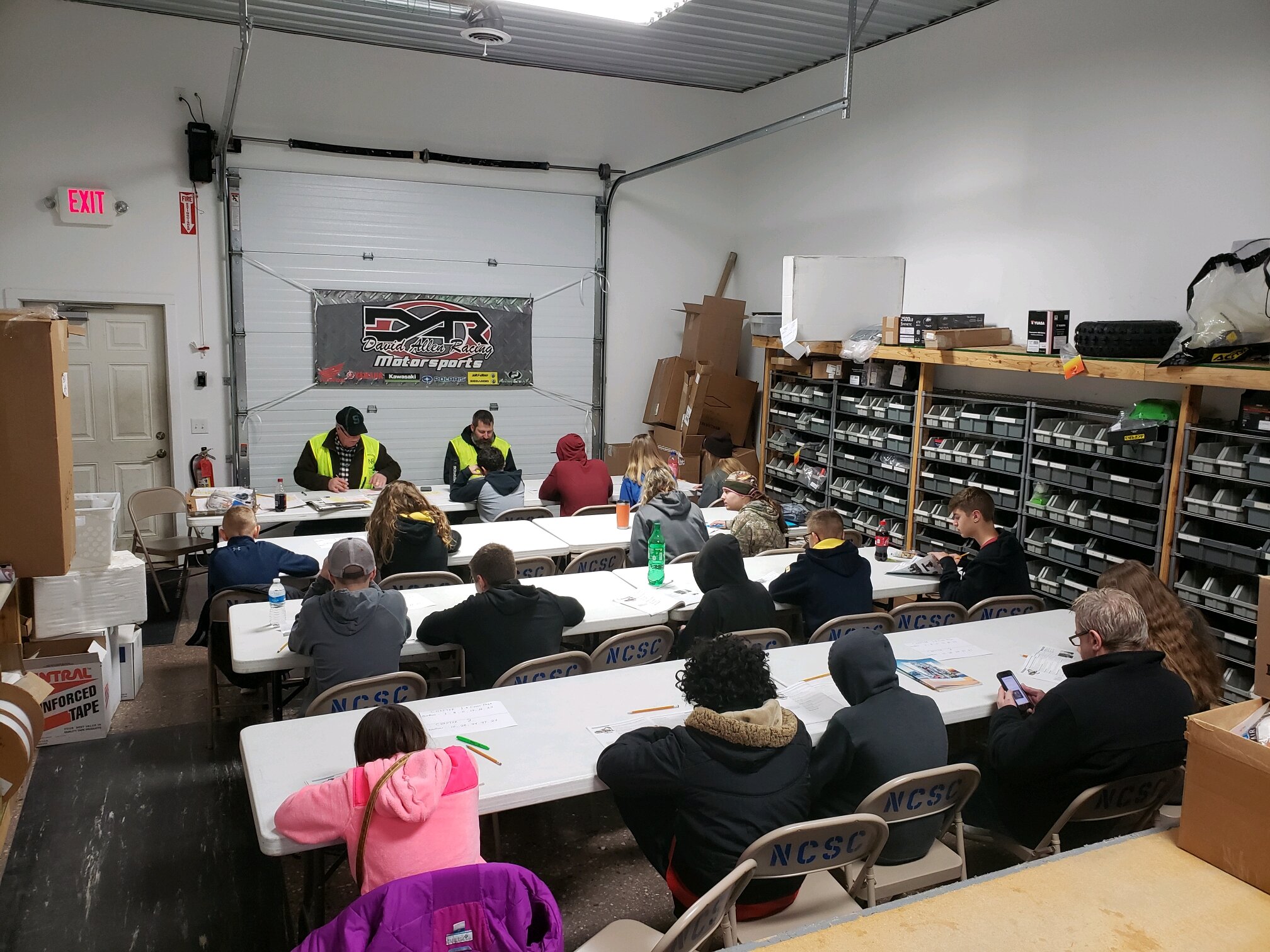 2019 Training @ David Allen Racing - Instructors Dale, Jeff, and Scott