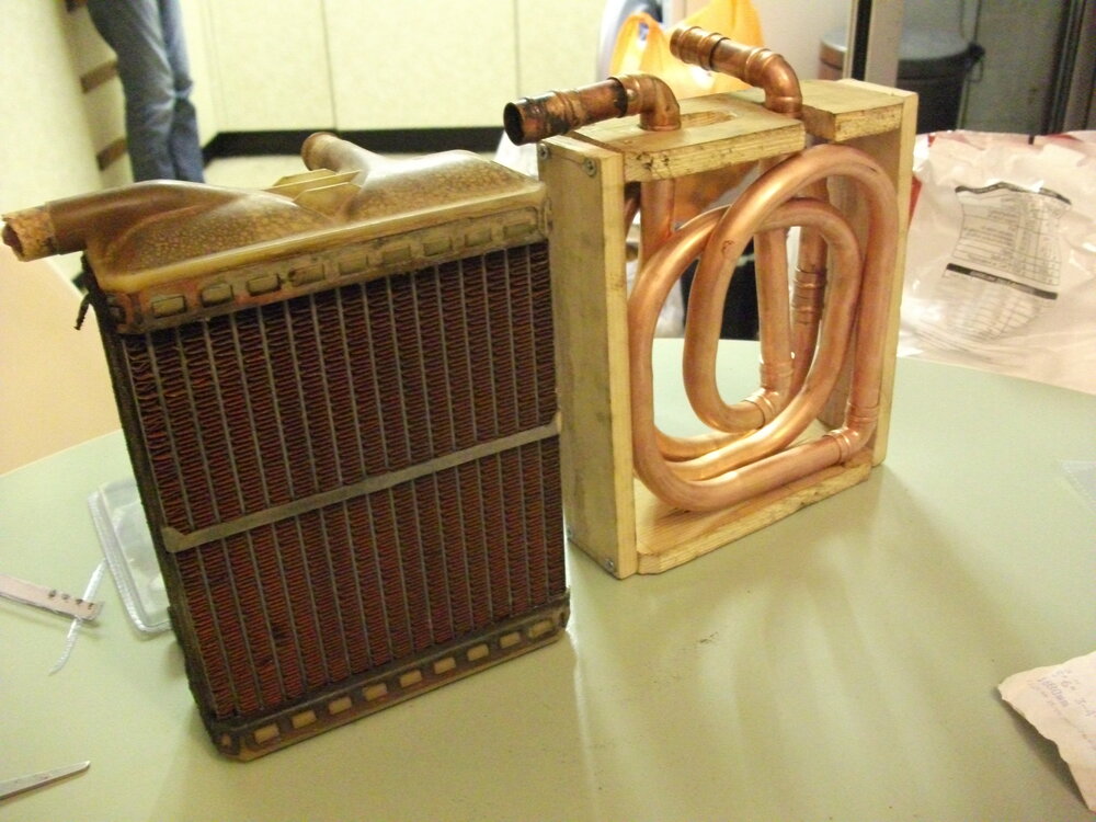 Temporary Heater Core