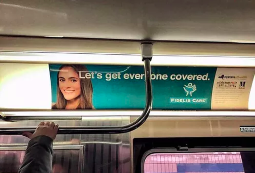 Fidelis Care Ad on Subways, Billboards, and Newspapers! — Jessie Cannizzaro