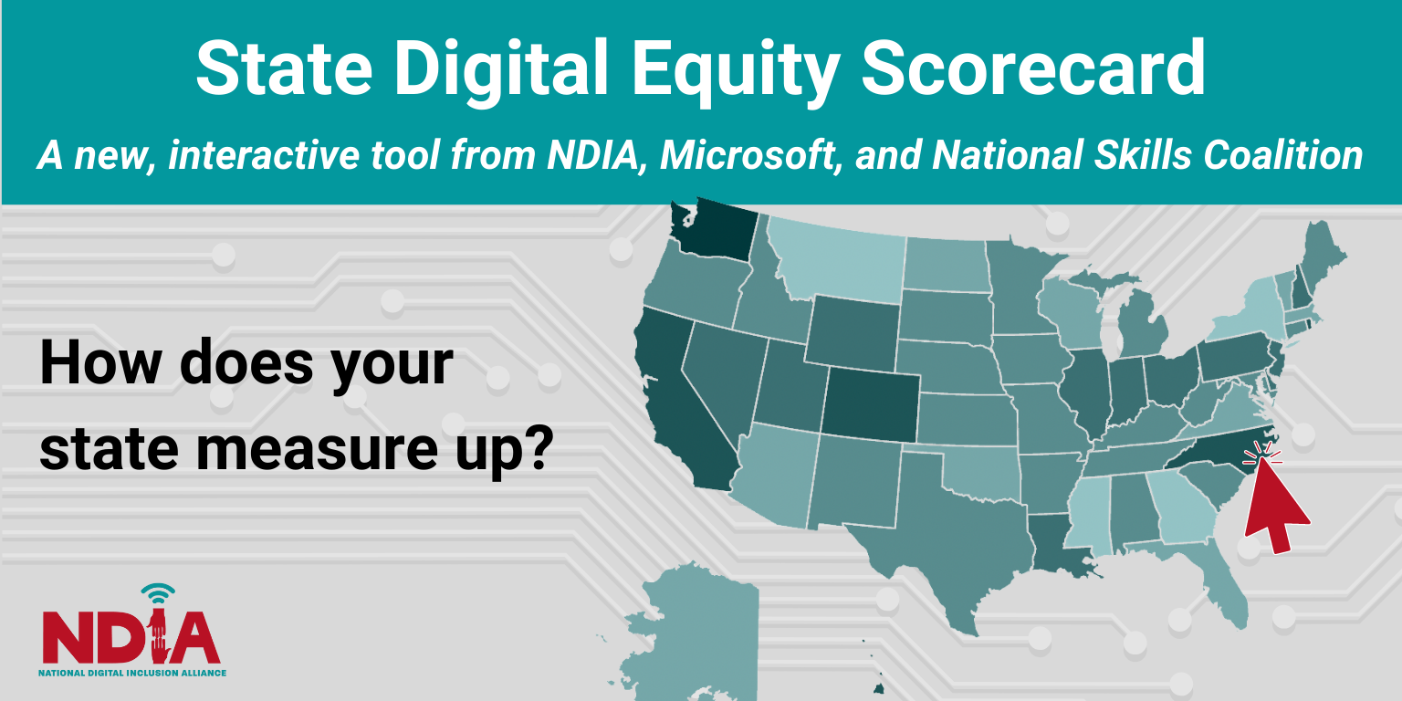 Microsoft and NDIA share scorecard to assess digital equity by state