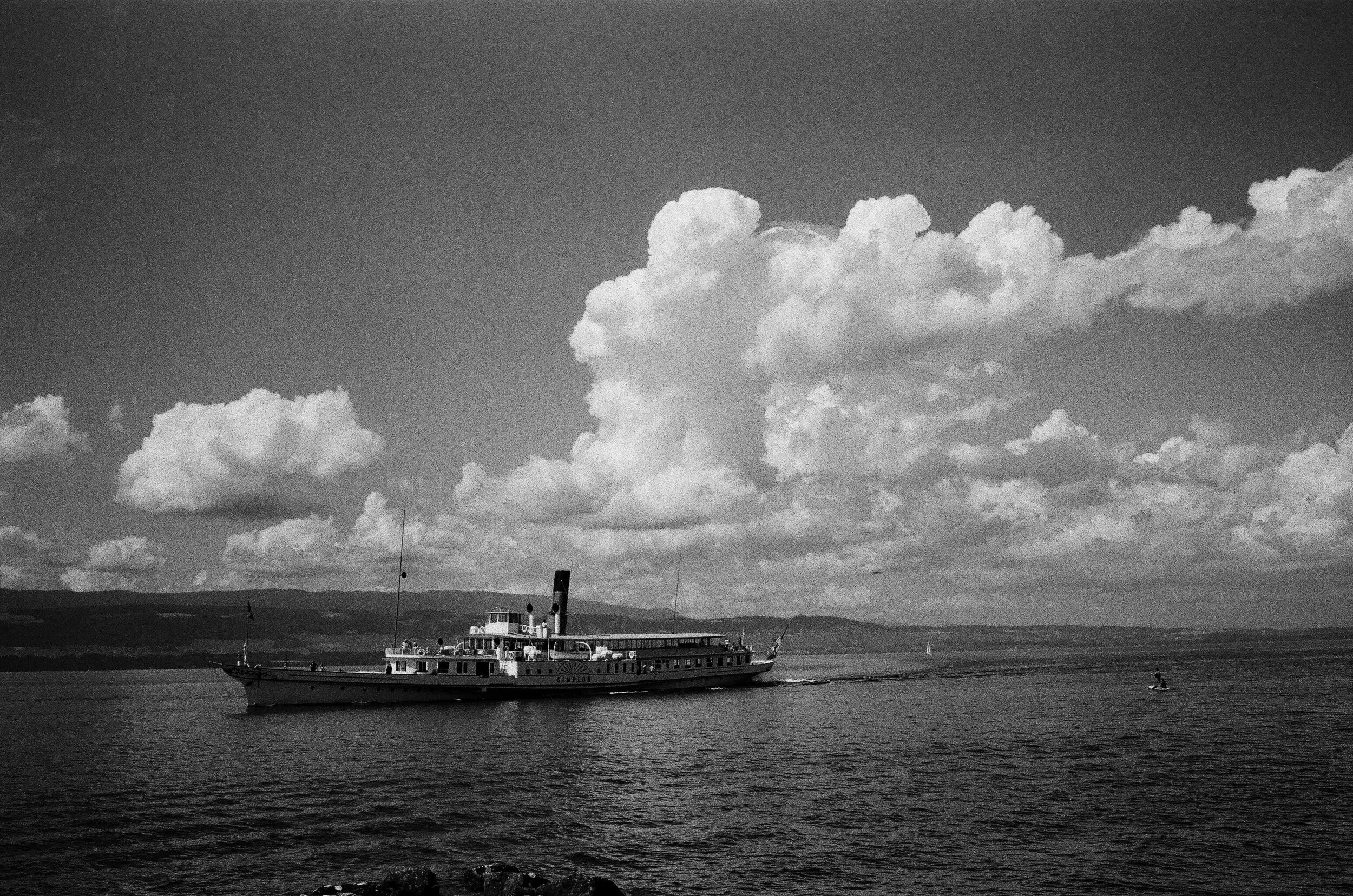 CGN Ferry on Lac Leman - Switzerland / France