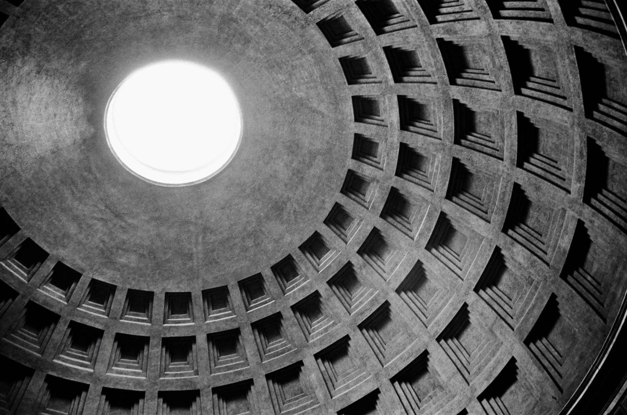 The oculus at the Pantheon - Rome