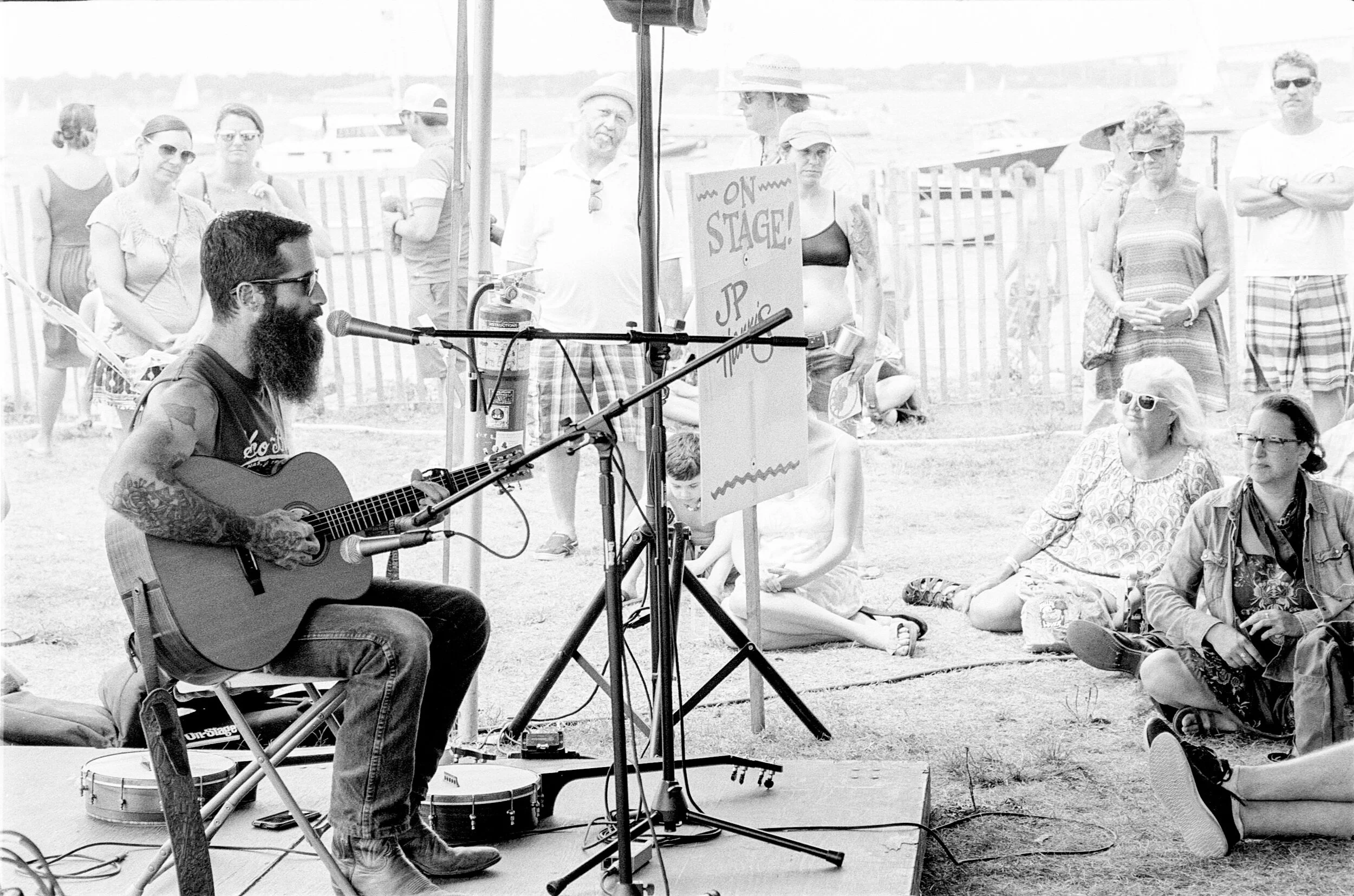 JP Harris at the Newport Folk Festival - Newport, RI