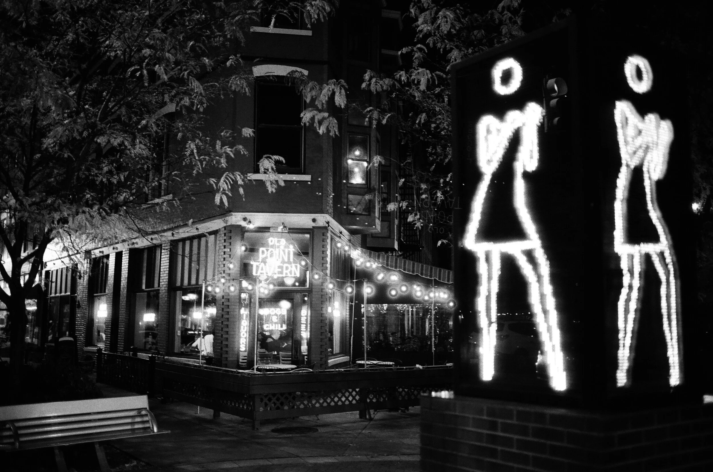 "Ann Dancing" by Julian Opie - Indianapolis, IN