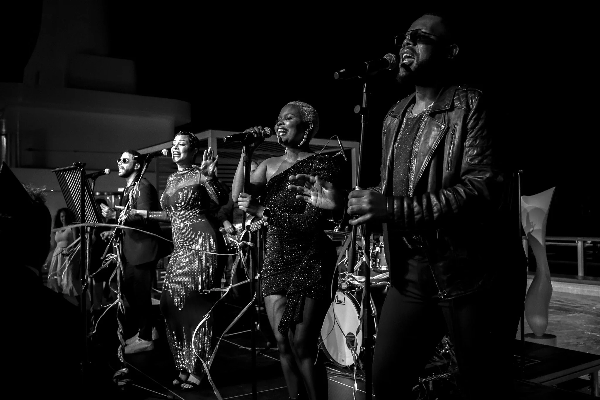 Silver Ray House Band - NYE off the coast of Ecuador