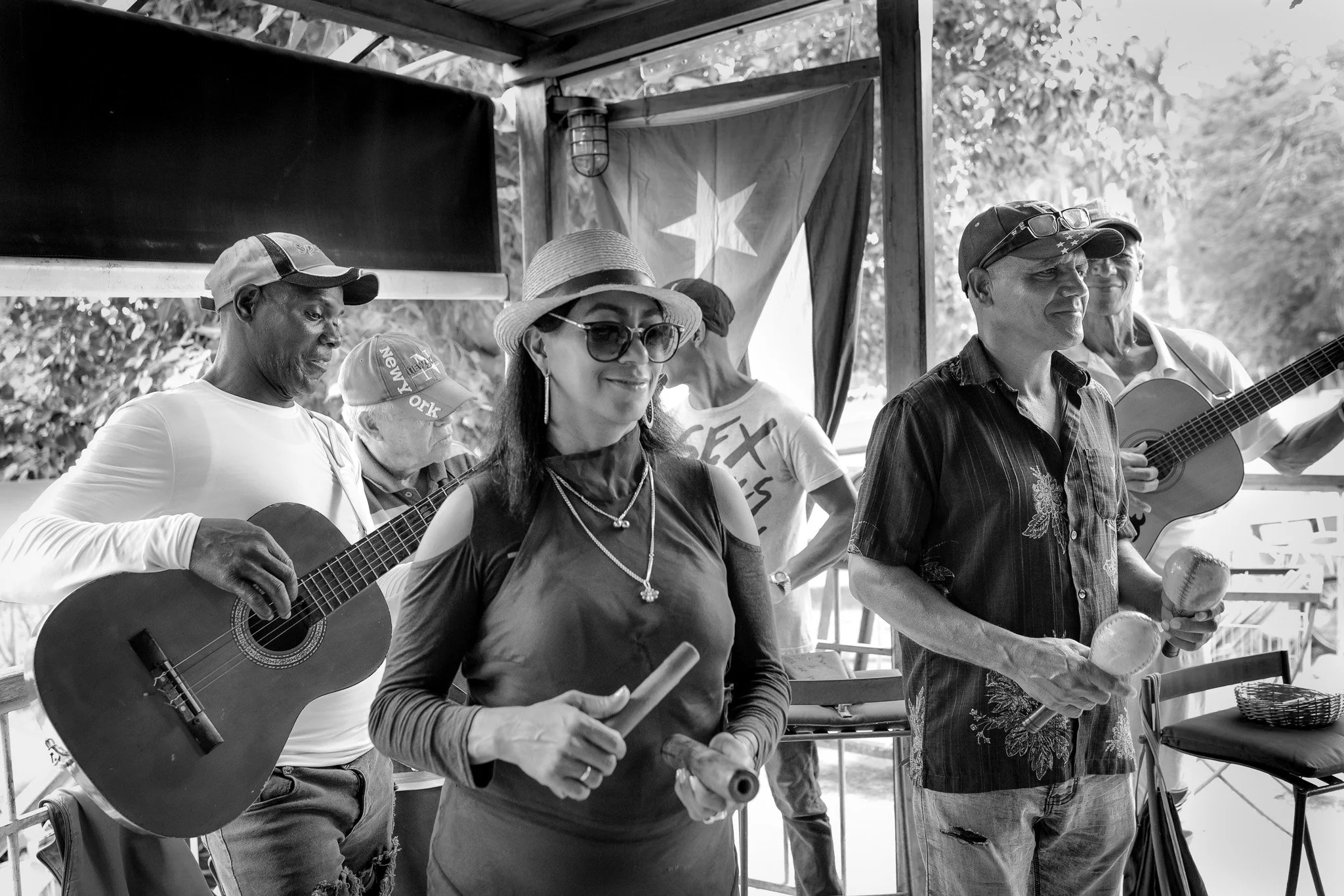 Musicians - Bar Pilar - Finca la Vigía