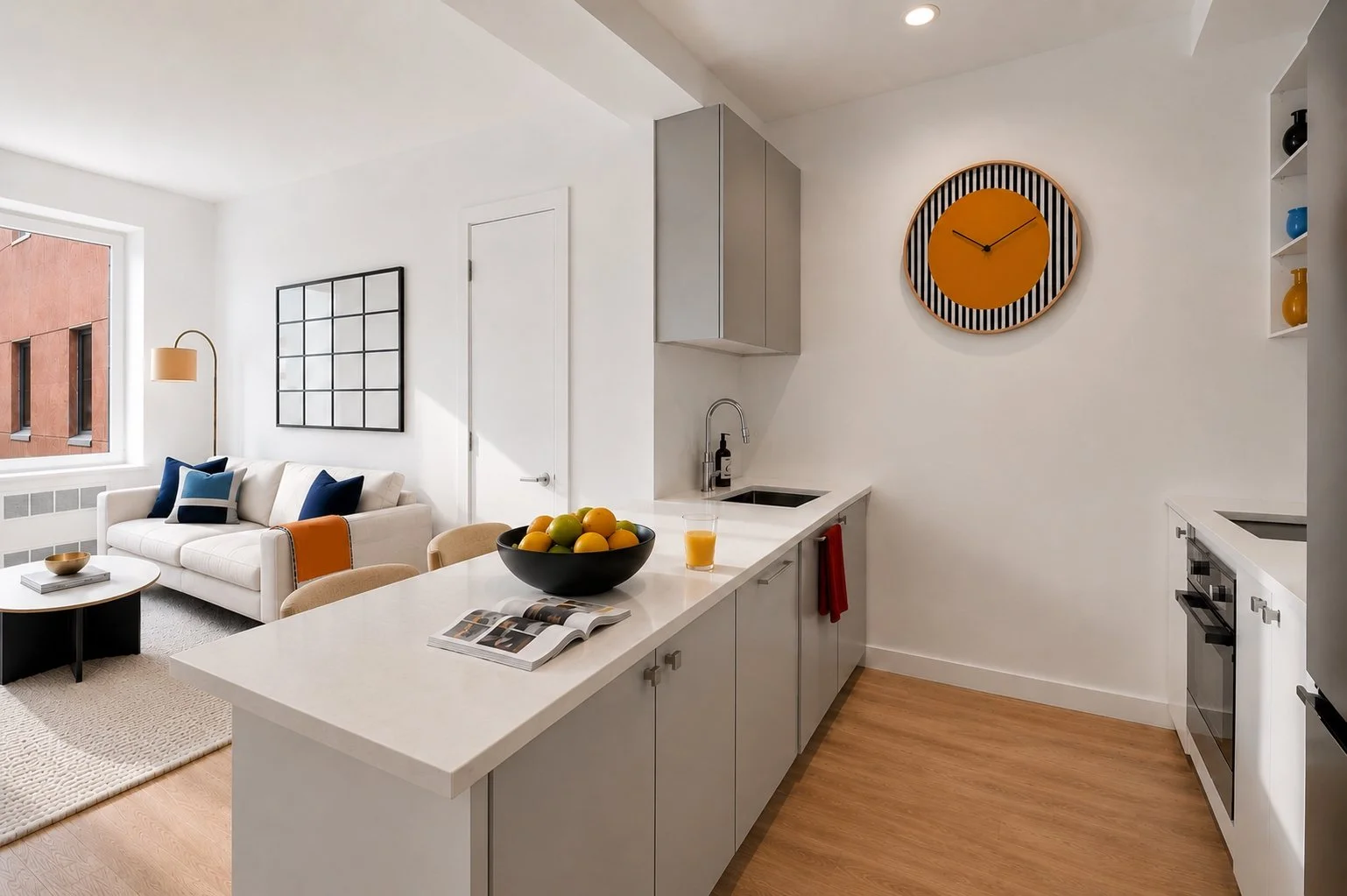 Apt 502 - Kitchen and LR - 1861 Amsterdam.png