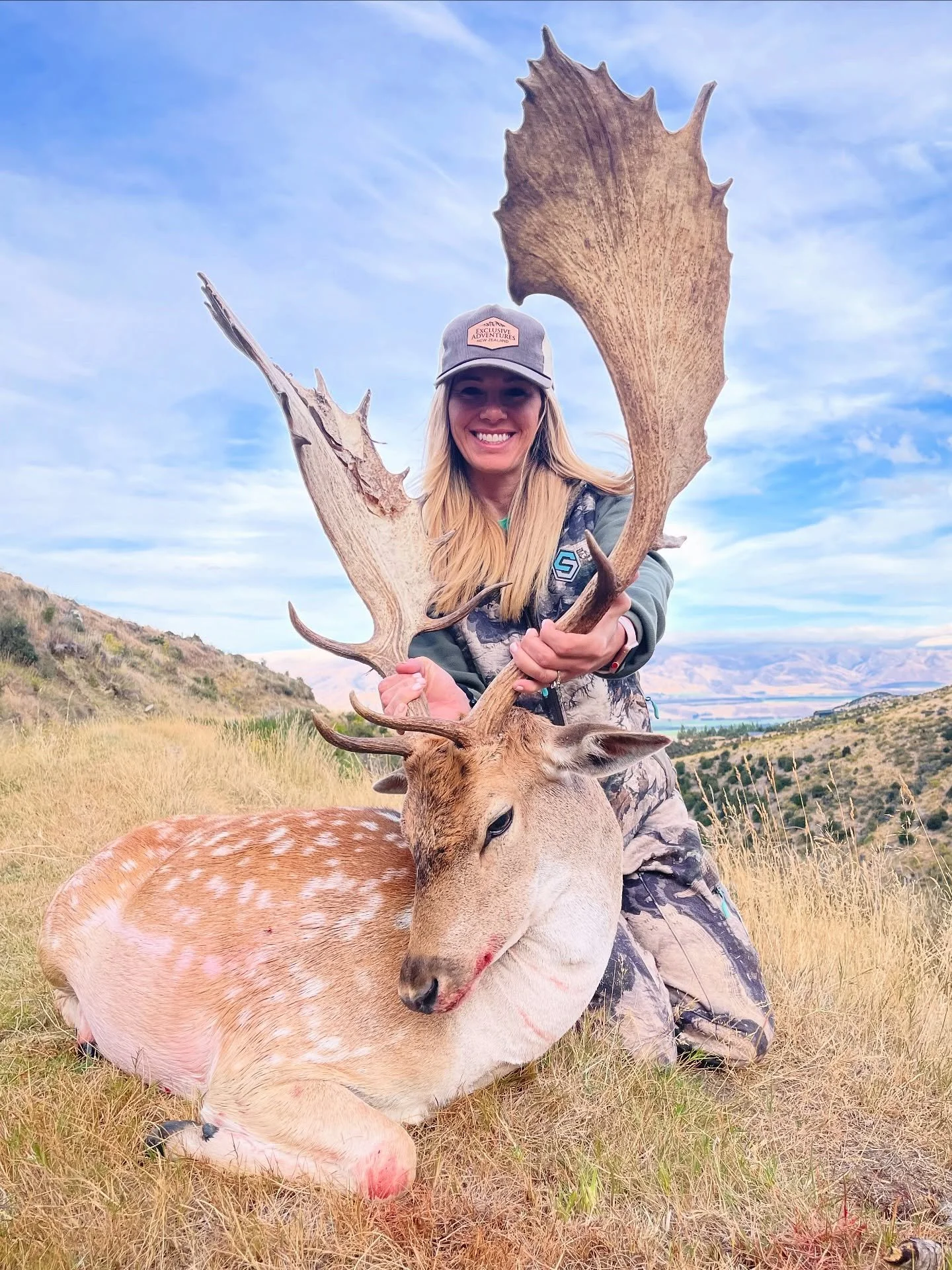 A dream fallow from this past season!
Get in touch to learn more about hunting these beautiful trophy bucks in addition to giant red stags, tahr, chamois, elk, and other species in New Zealand. 
#exclusiveadventuresnz #newzealandhunting #huntress #