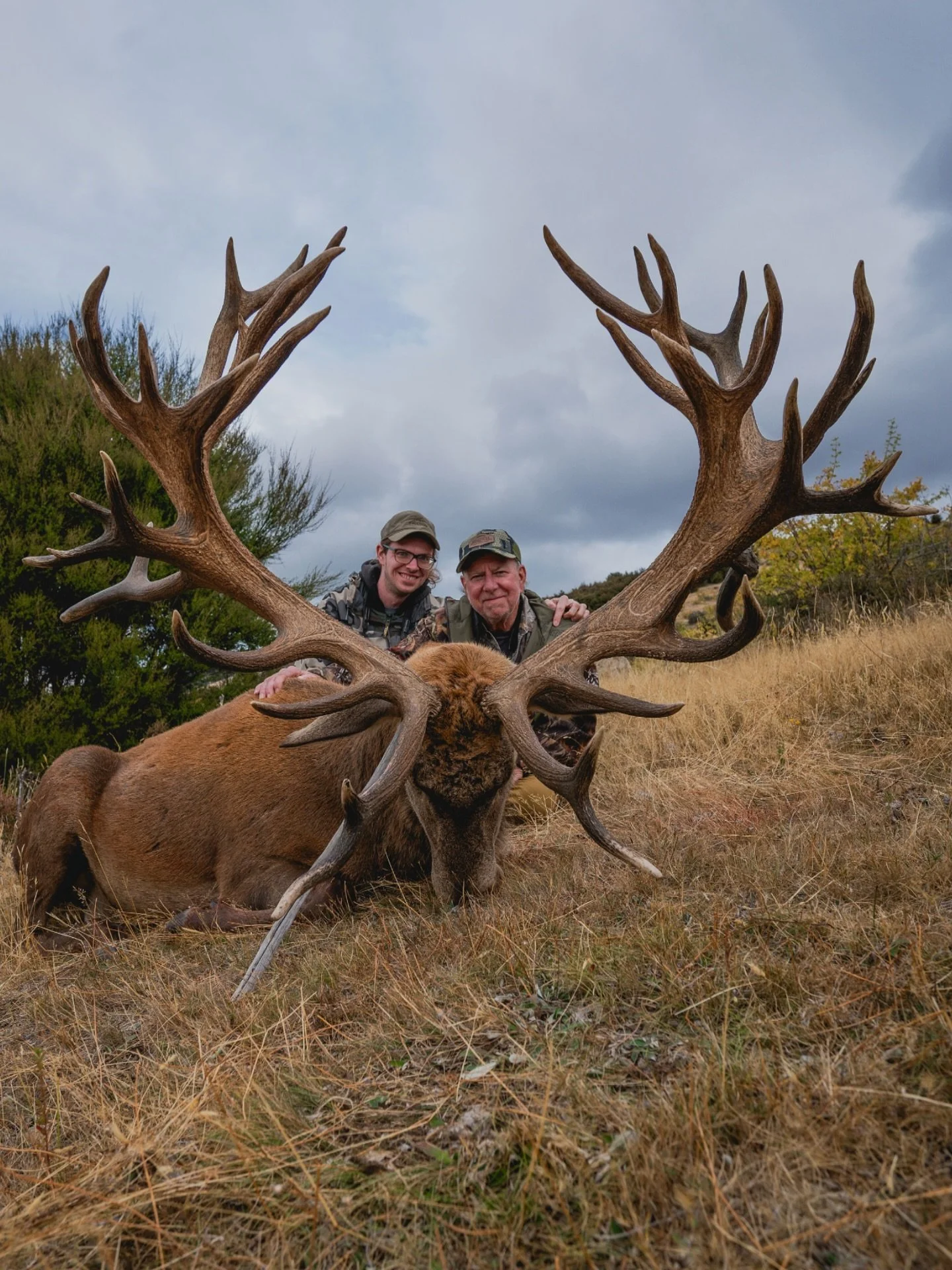 Father-son trip to New Zealand in pursuit of the dream red stag! We made it happen! 

Get in touch to learn more about hunting giant red stags with us in New Zealand. 

#exclusiveadventuresnz #newzealandhunting #hunting #redstag #staghunting #kuiu #k
