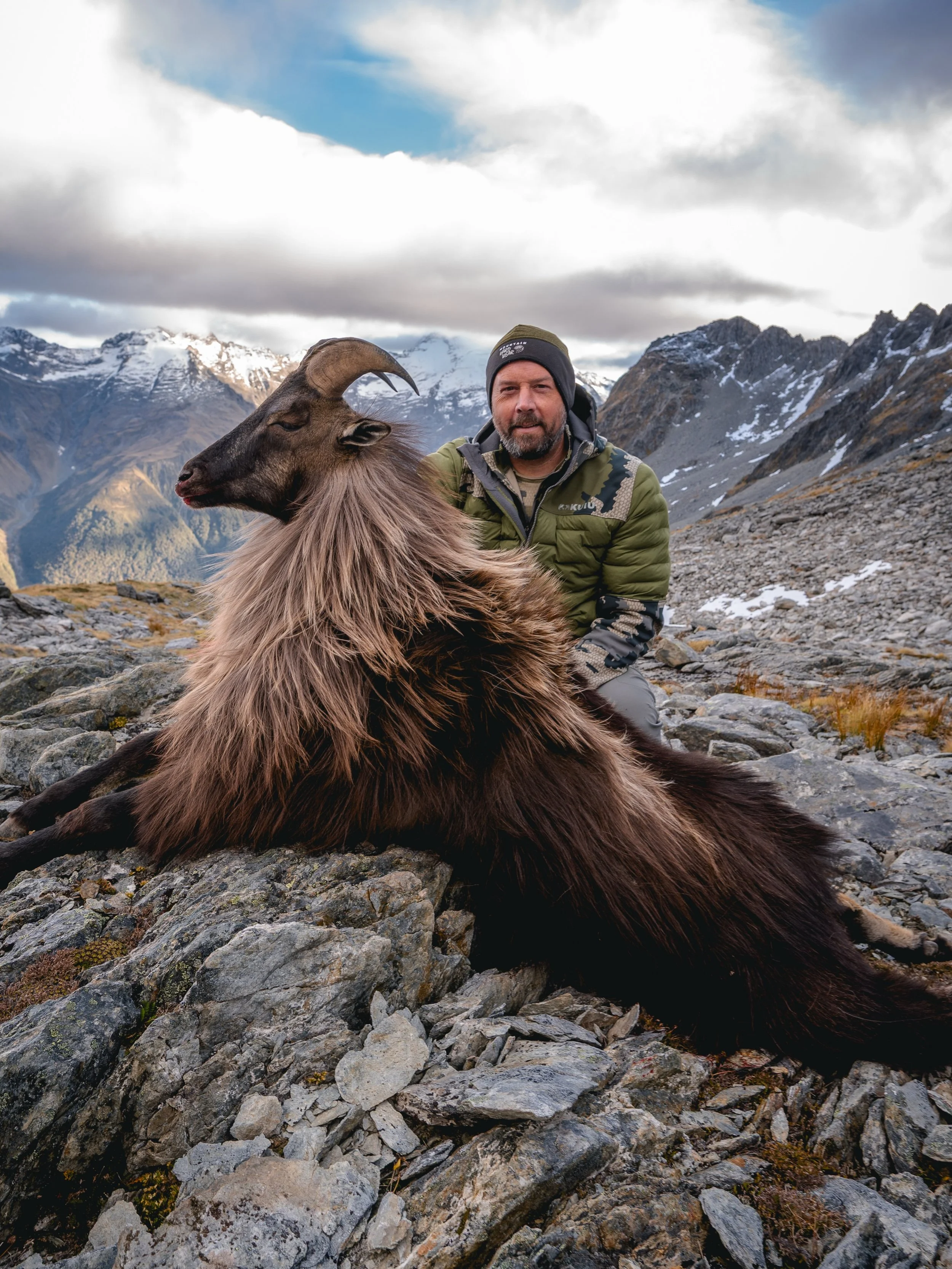 King of the Zealand mountains&hellip; the Bull Tahr 👑

Tahr hunting comes with challenging terrain, but we have options to make the most of your ability and time hunting in New Zealand. Send us a message to learn more about hunting these stunning bu