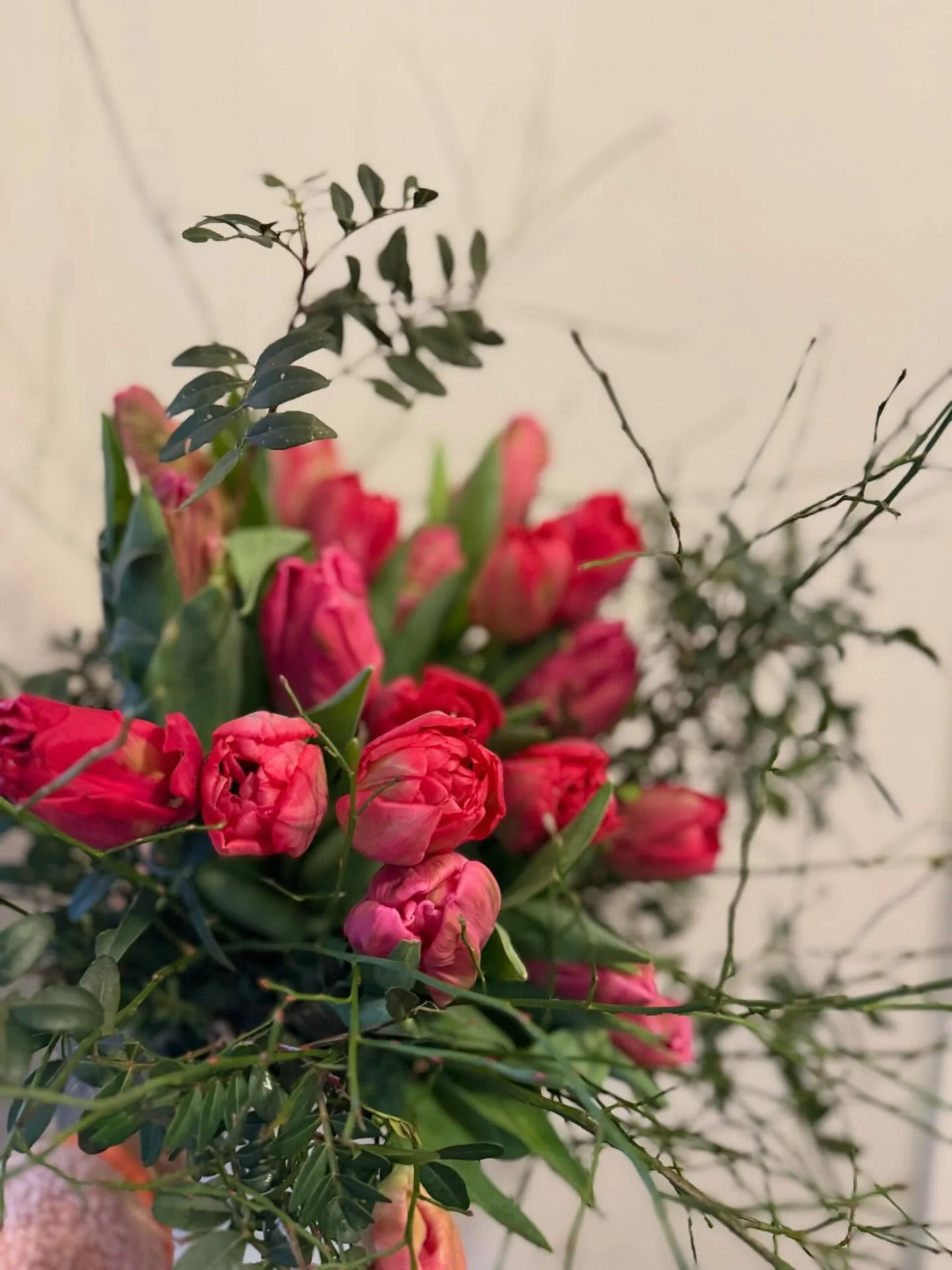 A bouquet from your local florist. You are welcome. Thank you 🙏