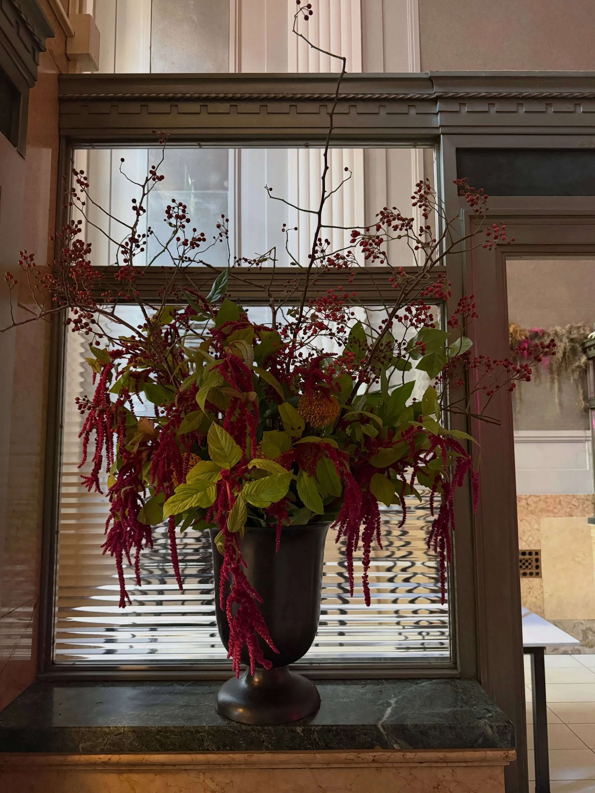 Fall tones &amp; Rose-hip moment. Thank you @dineriviera