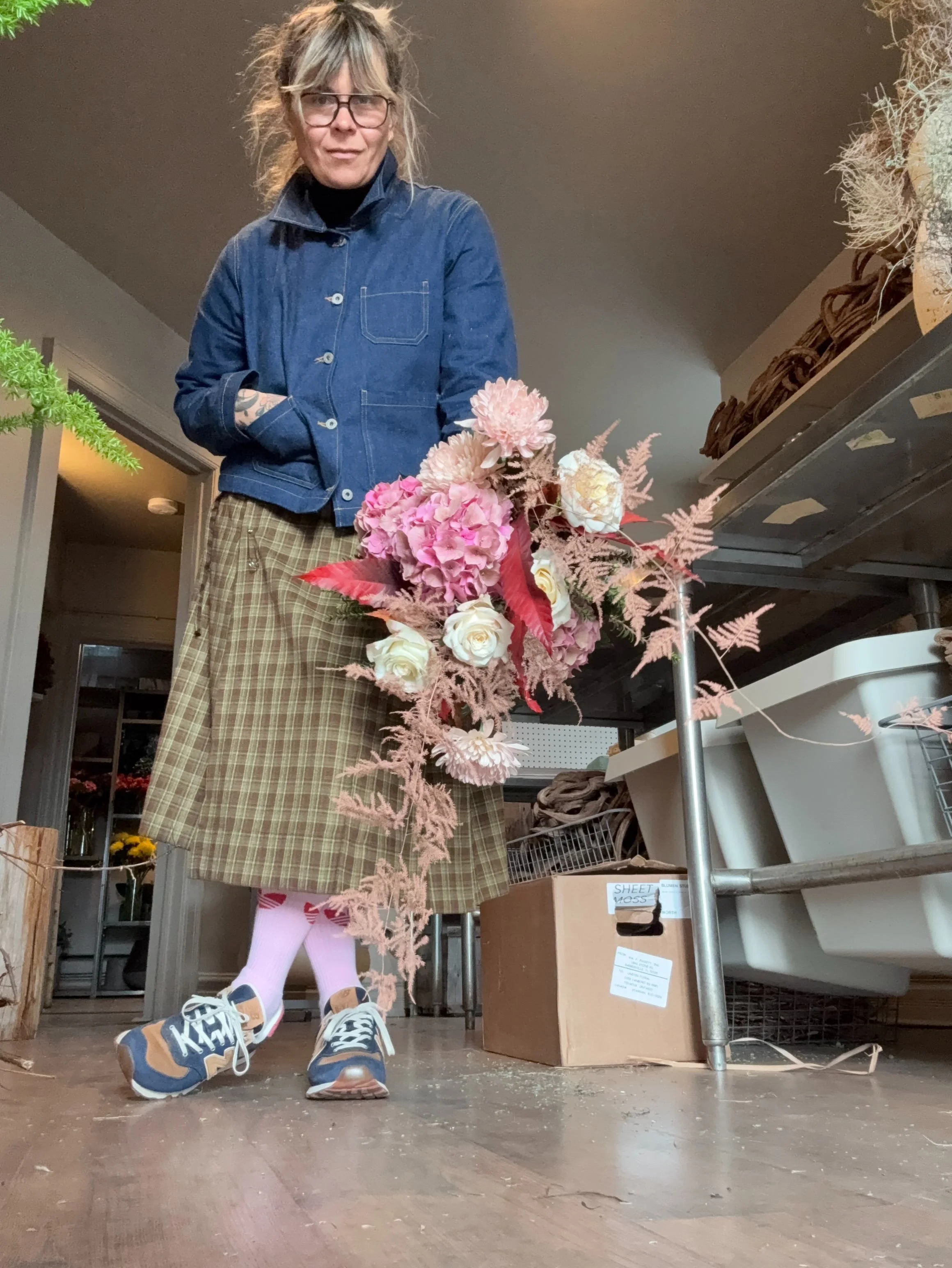 Hey I&rsquo;m Kat and yes I still do fresh daily flowers and arrangements at the studio but also I am very much into corporate stuff like window displays, office weeklies, restaurants and so on. 

The reason for the explaining&hellip; People ask me l