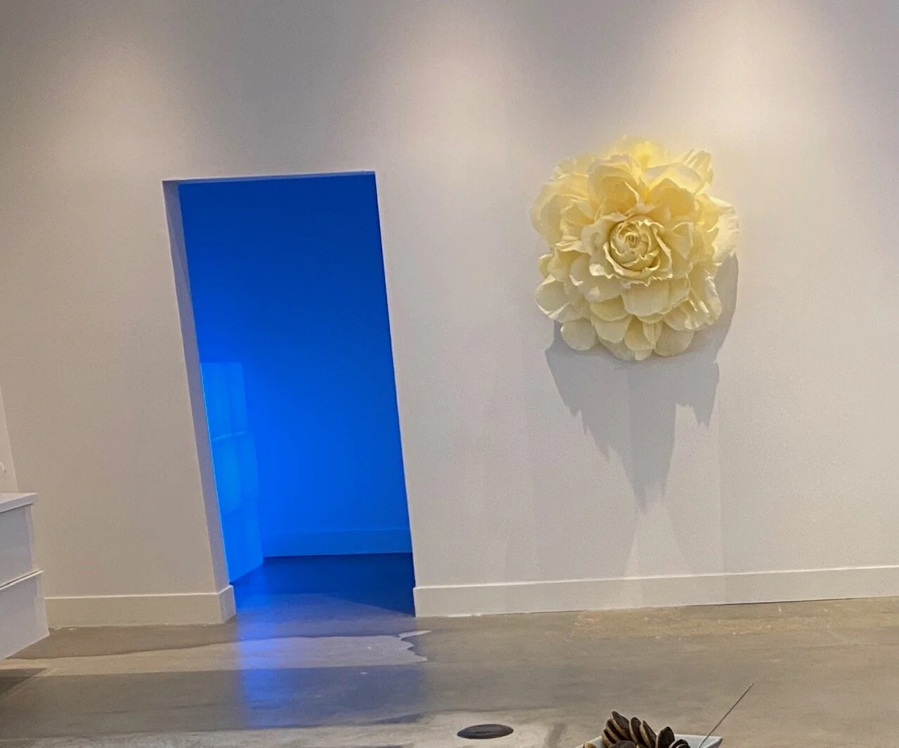 VERY LARGE (38") ROSE. 