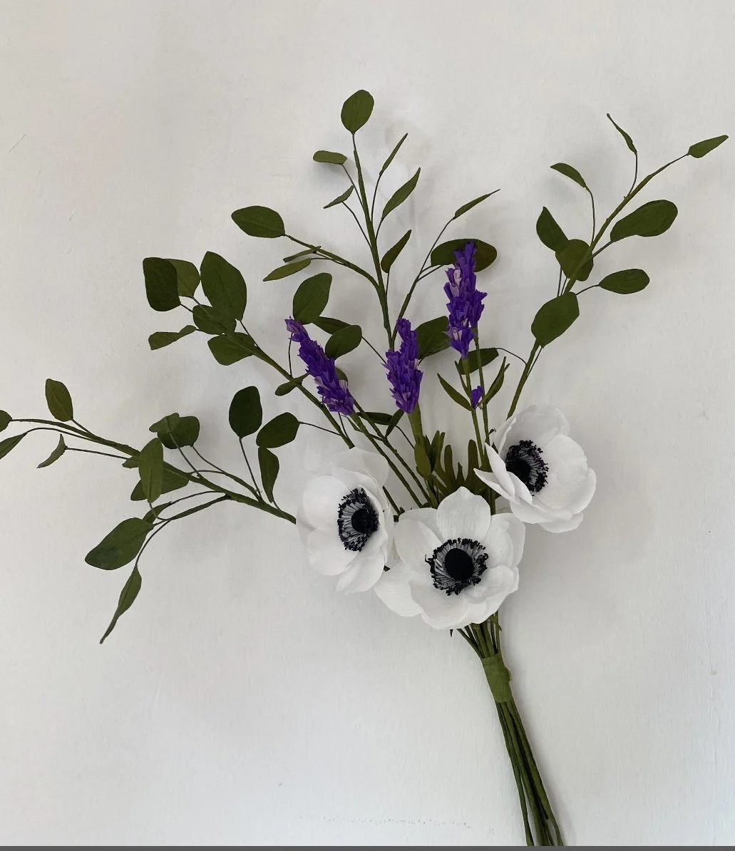 Lavender and anemone 💐