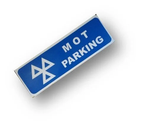 MOT Parking Sign