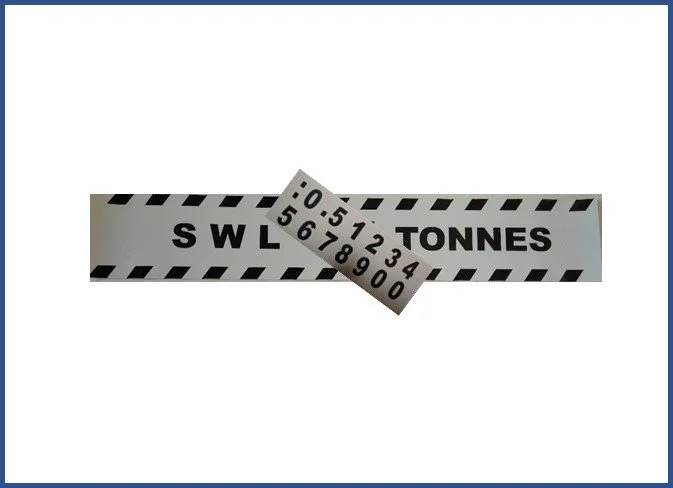 SWL Sticker (Horizontal) Tonnes