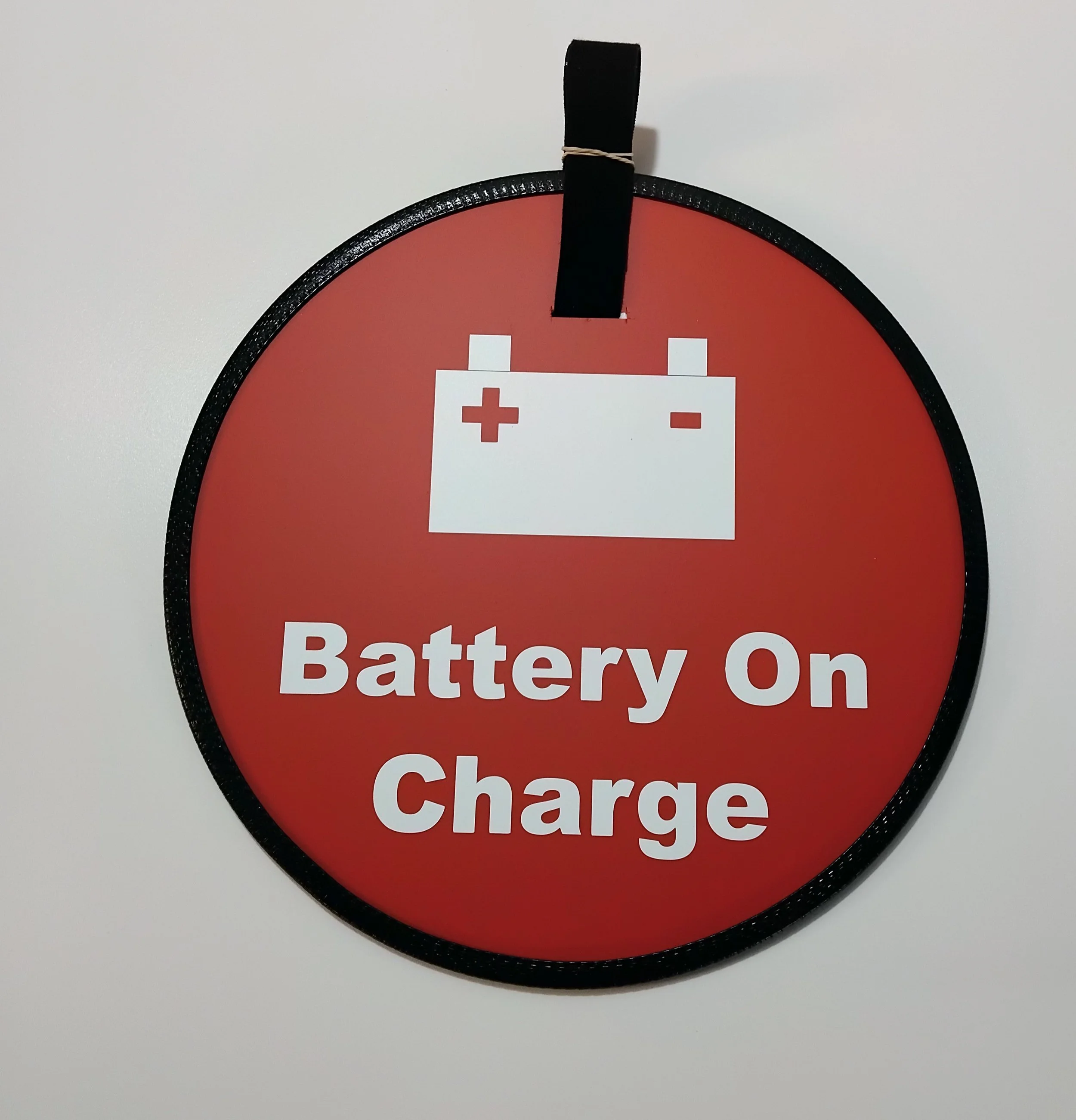 30cm Battery On Charge Safety Steering Wheel Disc