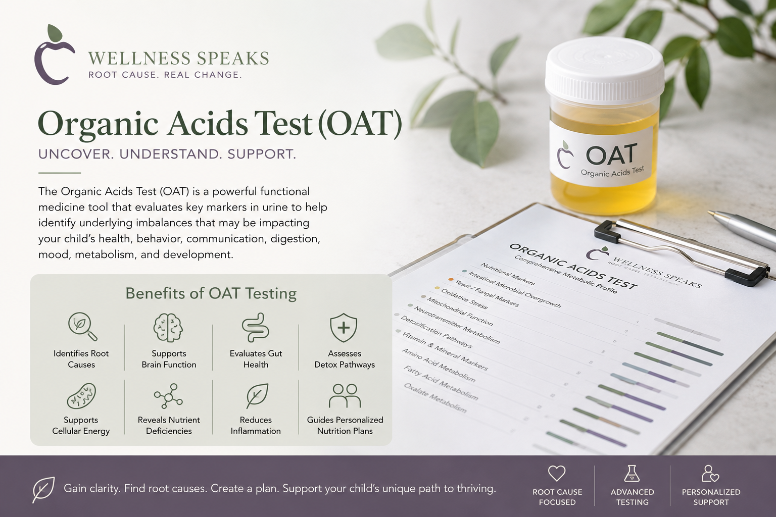 OAT testing wellness speaks