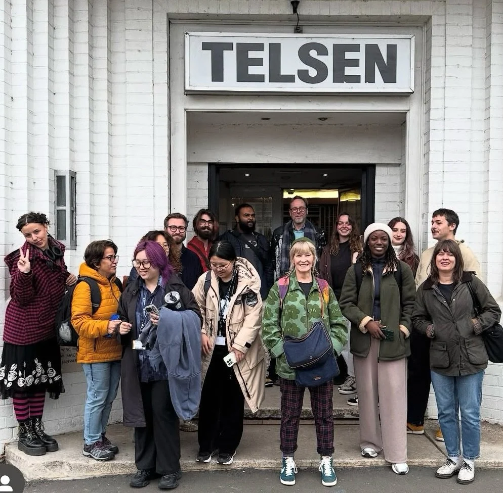 Just back from Hamburg and already welcoming @bcu_ma_fineart to the studio prior to my talk and workshop next week. Looking forward to discussing the language of drawing, its ability to probe hidden processes in nature and the role the unconscious pl