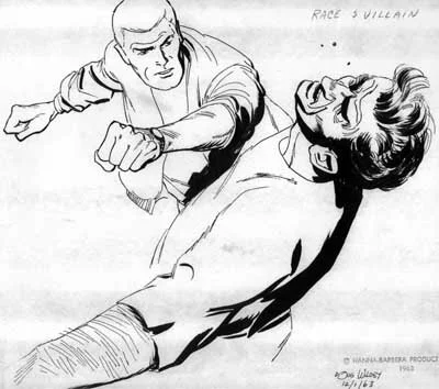 Race Bannon sized up perfectly in one picture.  Note:  All the pictures from this update came from classicjq.com.