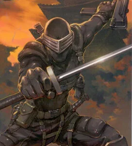 "He's generally regarded as the primo-baddest dude of all the G.I. Joes.  When we need somebody to sneak up on a class A major bad guy and pop a can of butt-kick on him, Snake Eyes is the man for the job.  The bad guy could be in a fortres…