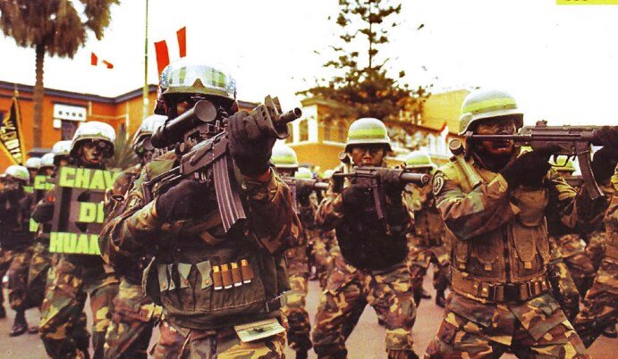 "It was our job to give back order and peace to our country."